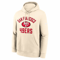 San Francisco 49ers Club Hoodie - Natural | Nike online