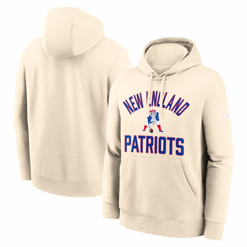 New England Patriots Club Hoodie - Natural | Nike cheap