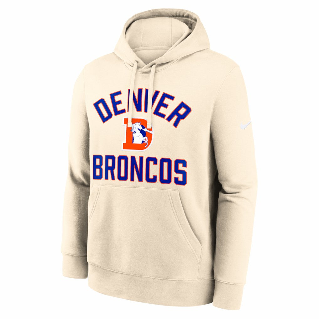Denver Broncos Club Hoodie - Natural | Nike for sale