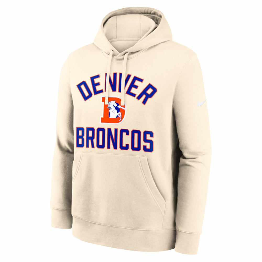 Denver Broncos Club Hoodie - Natural | Nike for sale
