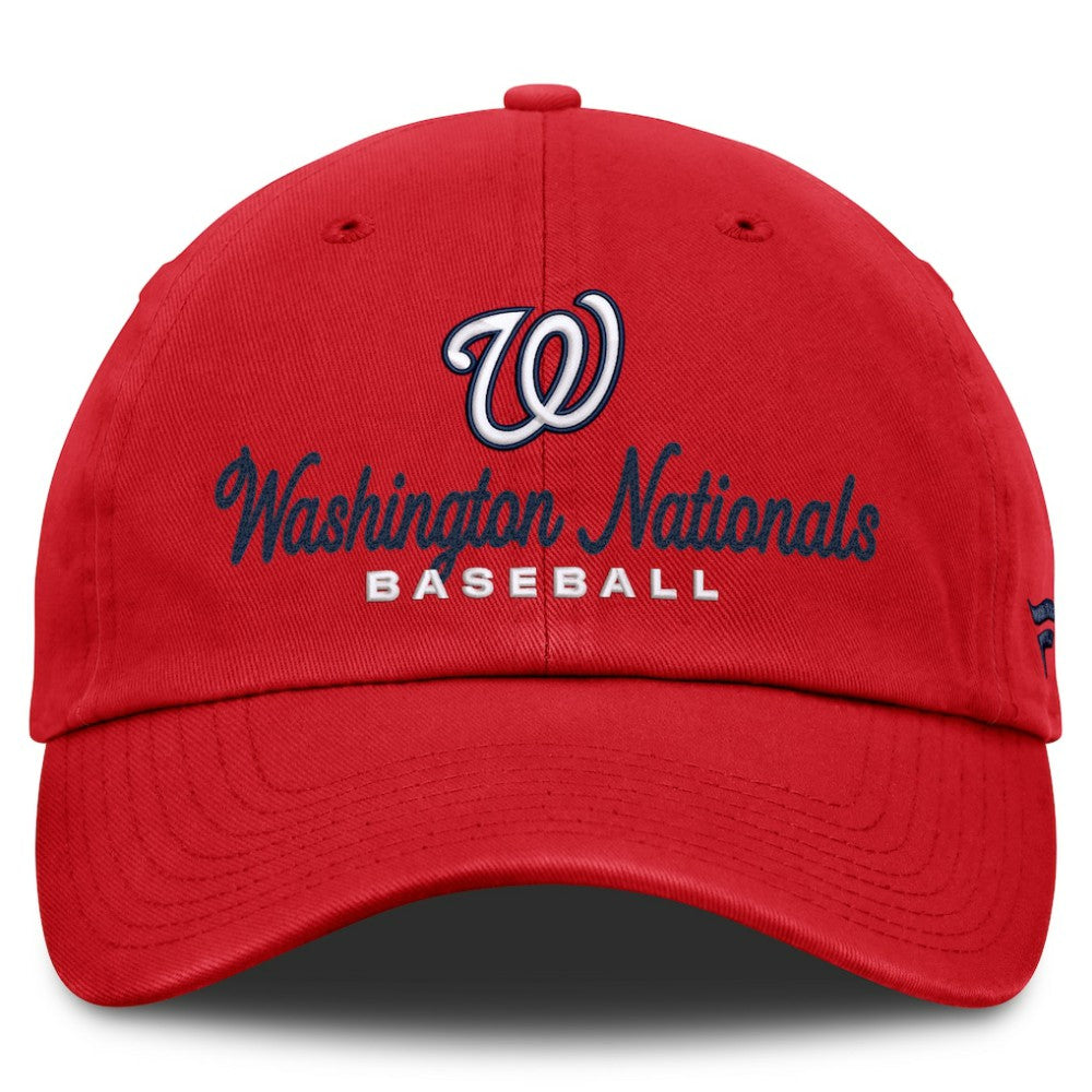 Washington Nationals Women's Velocity Adjustable Hat - Red