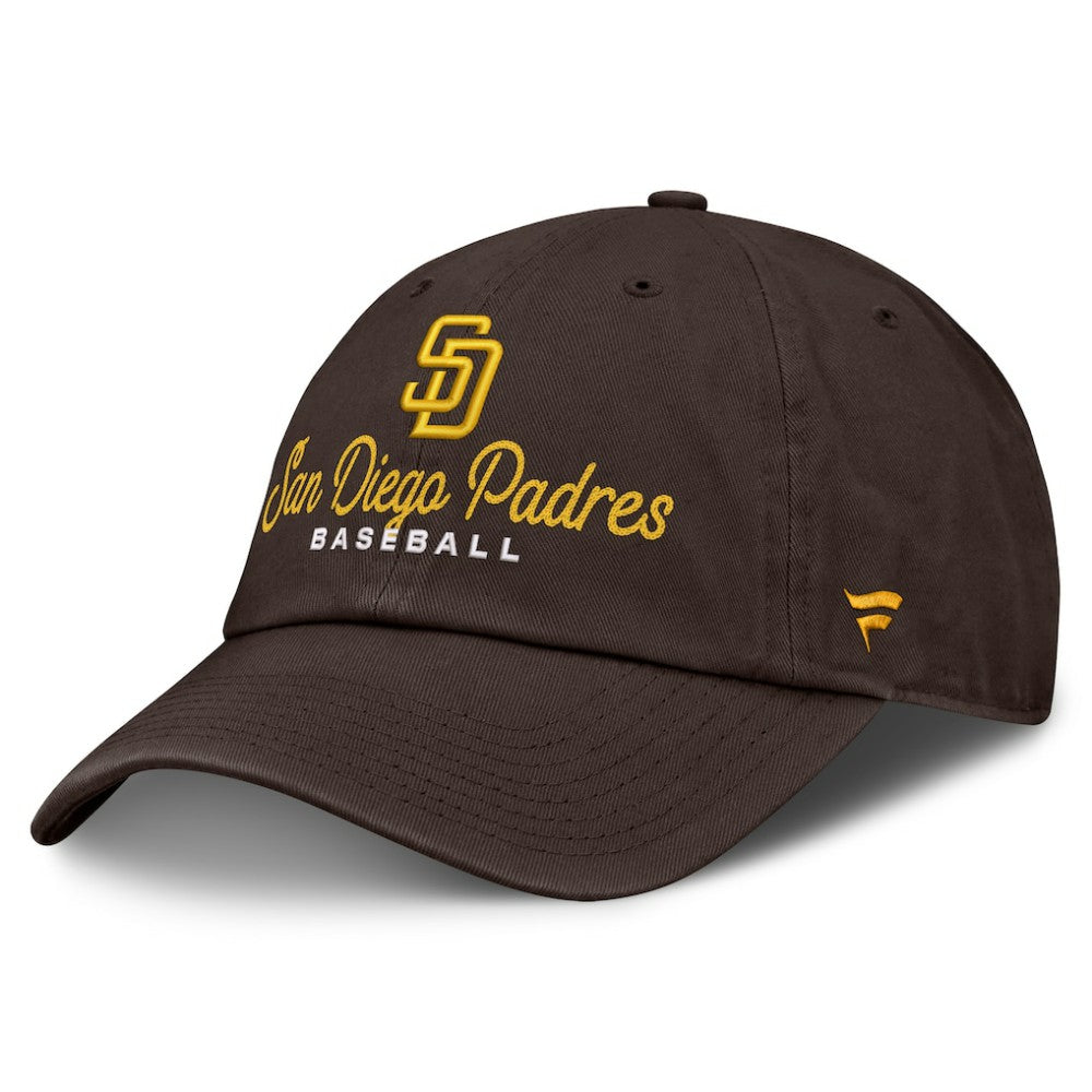 San Diego Padres Women's Velocity Adjustable Hat - Brown