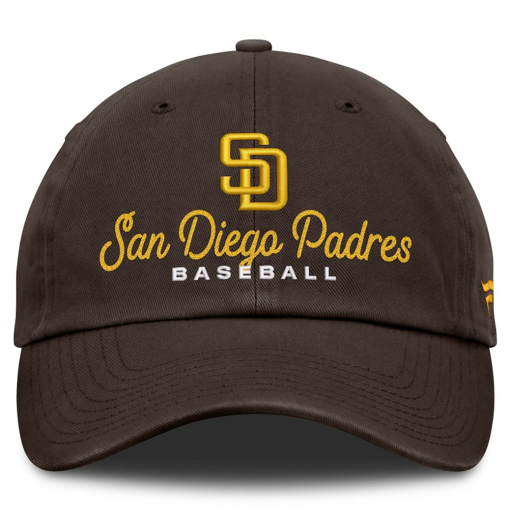 San Diego Padres Women's Velocity Adjustable Hat - Brown