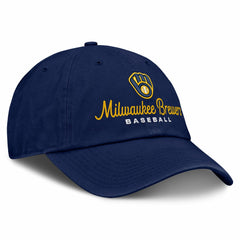 Milwaukee Brewers Women's Velocity Adjustable Hat - Navy