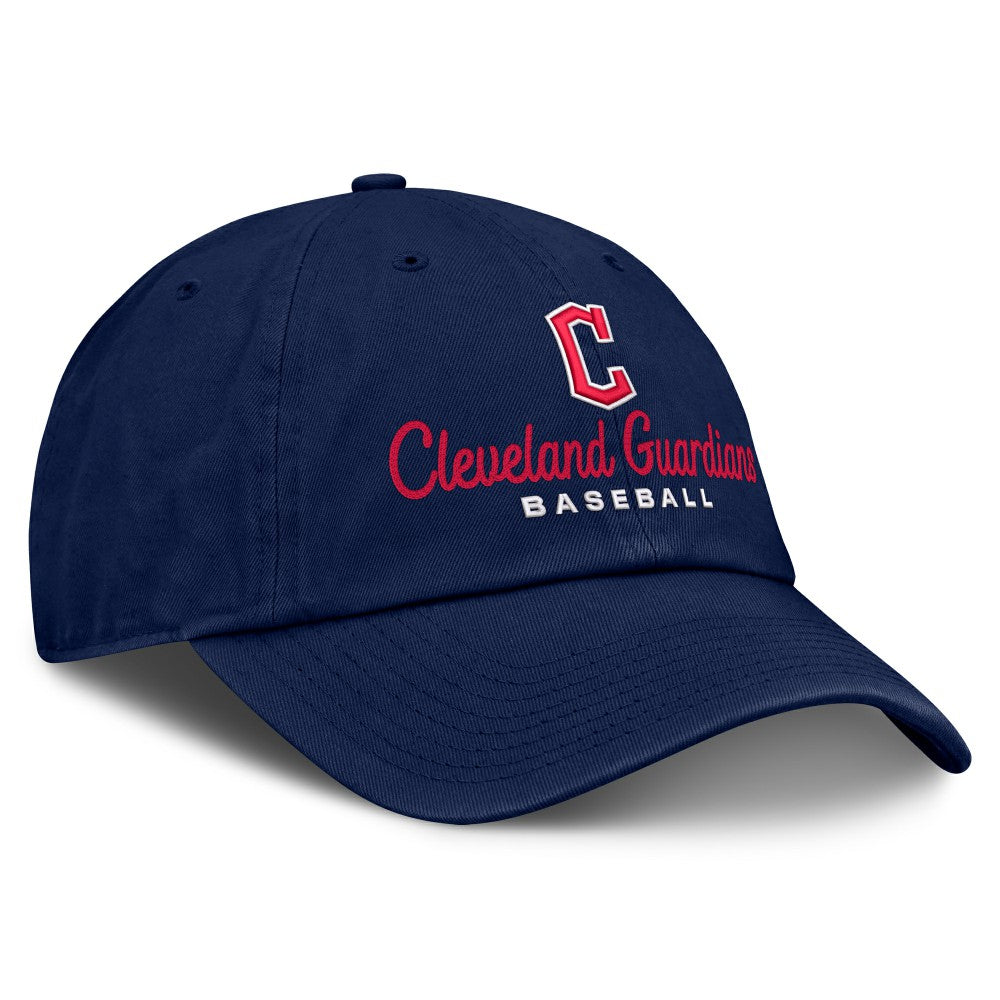 Cleveland Guardians Women's Velocity Adjustable Hat - Navy