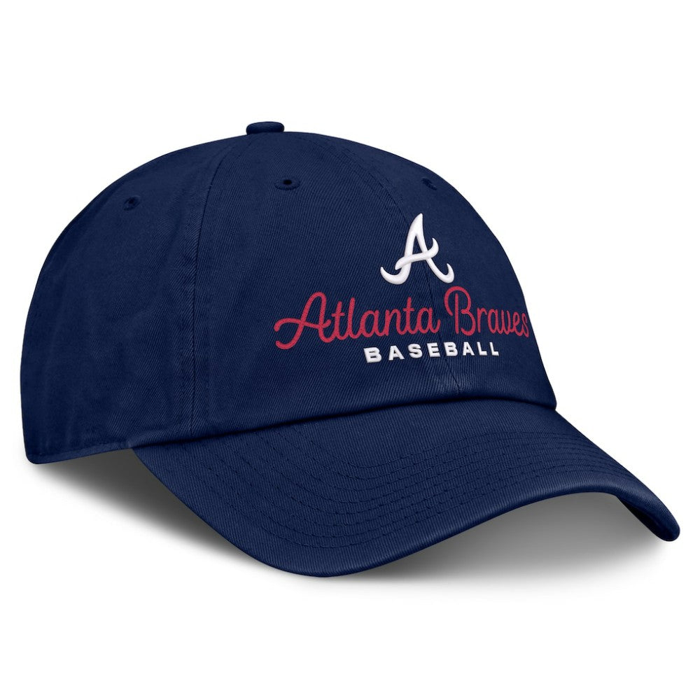 Atlanta Braves Women's Velocity Adjustable Hat - Navy