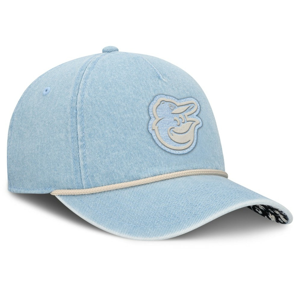 Baltimore Orioles Women's Roped Adjustable Hat - Denim