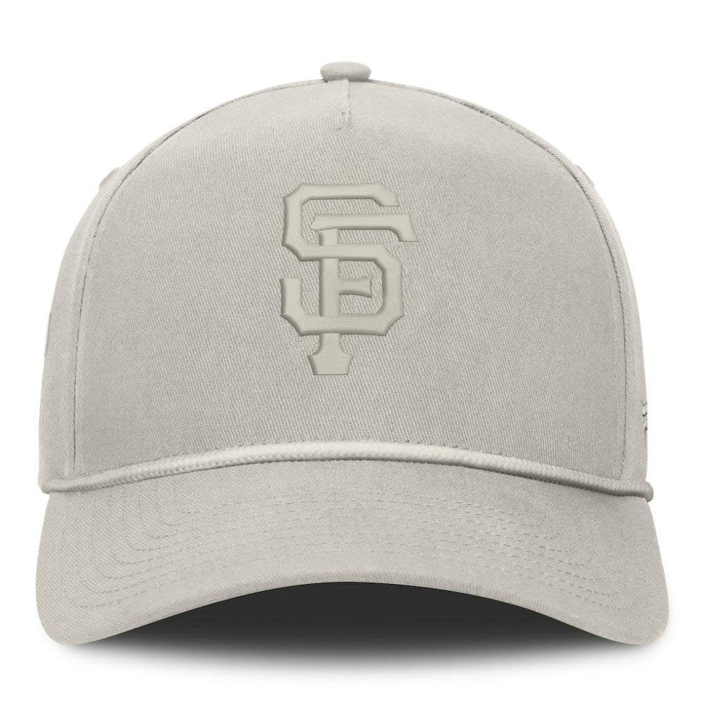 San Francisco Giants Undertone A-Frame Adjustable Hat - Stone