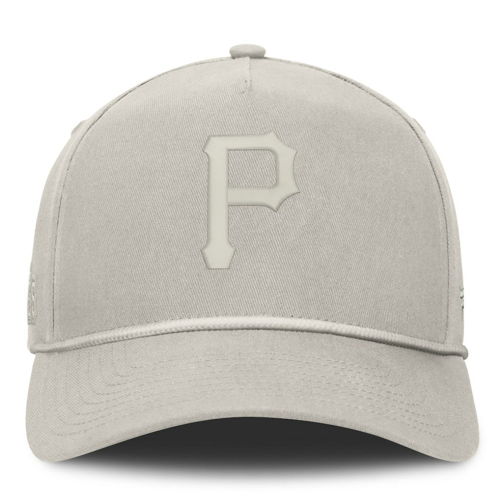 Pittsburgh Pirates Undertone A-Frame Adjustable Hat - Stone