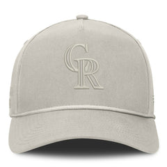 Colorado Rockies Undertone A-Frame Adjustable Hat - Stone