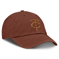 Minnesota Twins Tinge Adjustable Hat - Brown