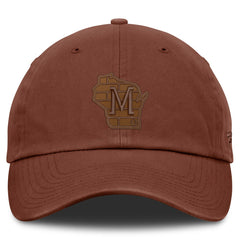 Milwaukee Brewers Tinge Adjustable Hat - Brown