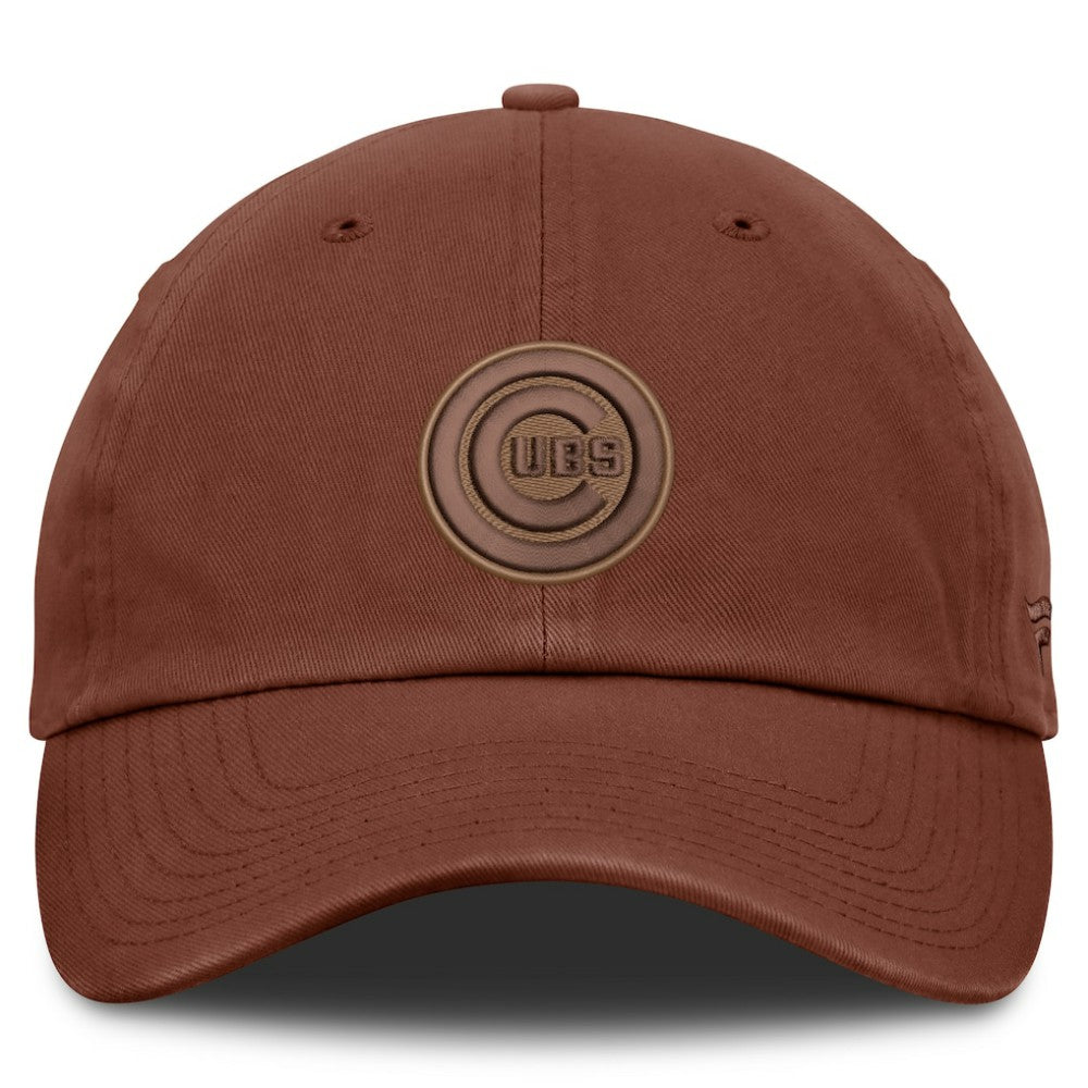 Chicago Cubs Tinge Adjustable Hat - Brown