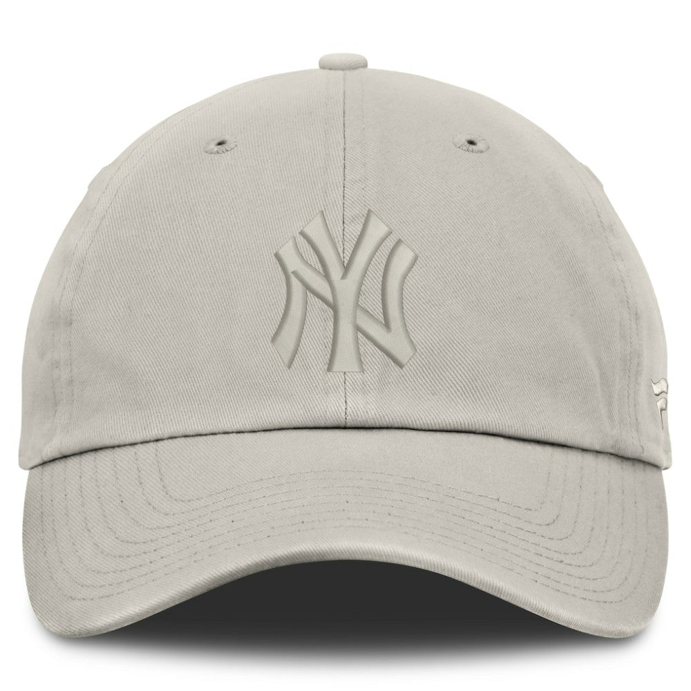 New York Yankees Tinge Adjustable Hat - Stone