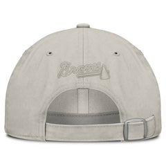 Atlanta Braves Tinge Adjustable Hat - Stone