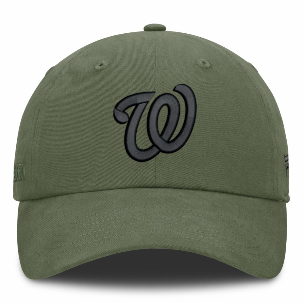 Washington Nationals Pine Rider Adjustable Hat - Olive