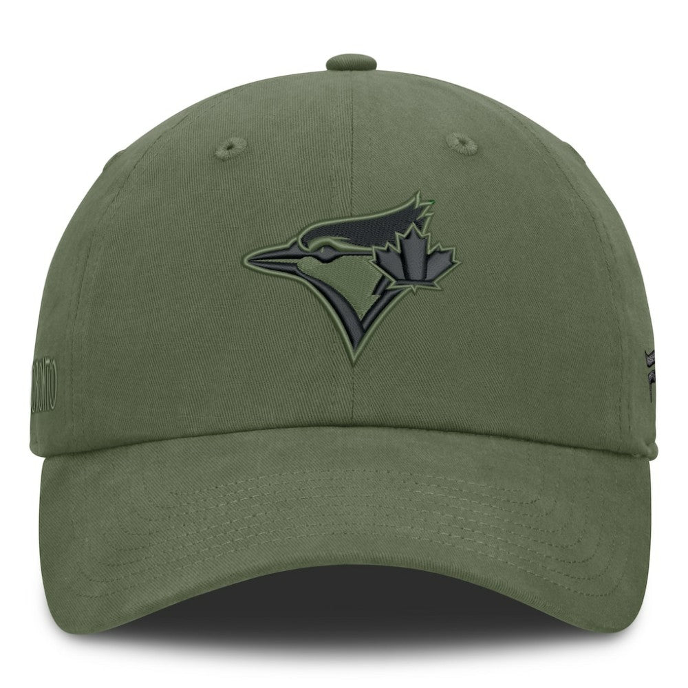 Toronto Blue Jays Pine Rider Adjustable Hat - Olive