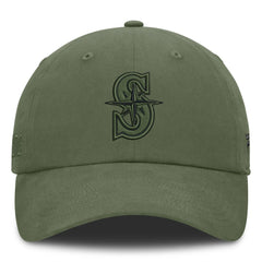 Seattle Mariners Pine Rider Adjustable Hat - Olive