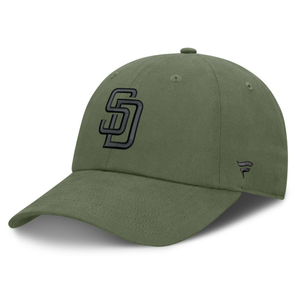 San Diego Padres Pine Rider Adjustable Hat - Olive