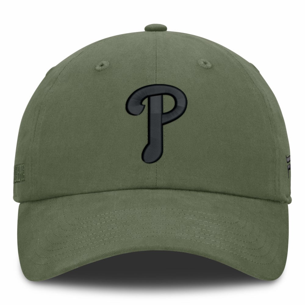 Philadelphia Phillies Pine Rider Adjustable Hat - Olive