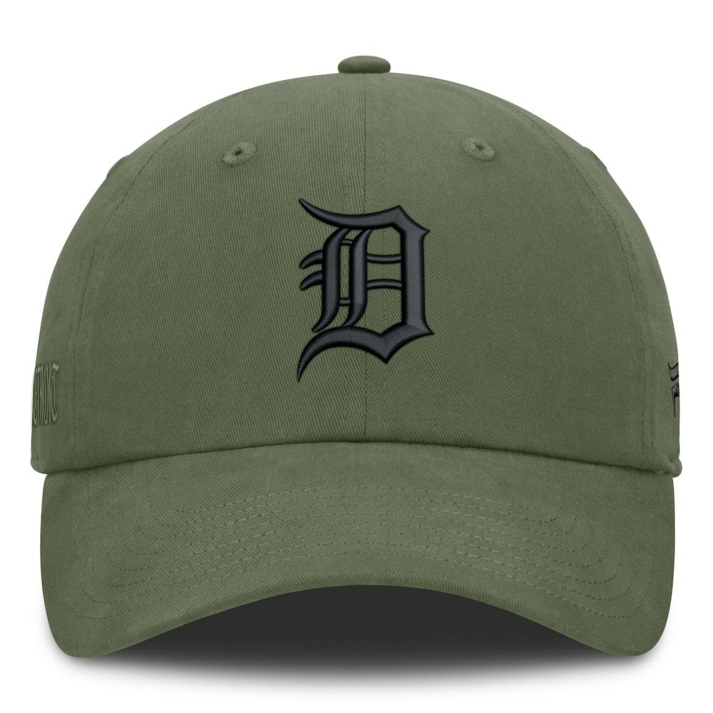 Detroit Tigers Pine Rider Adjustable Hat - Olive