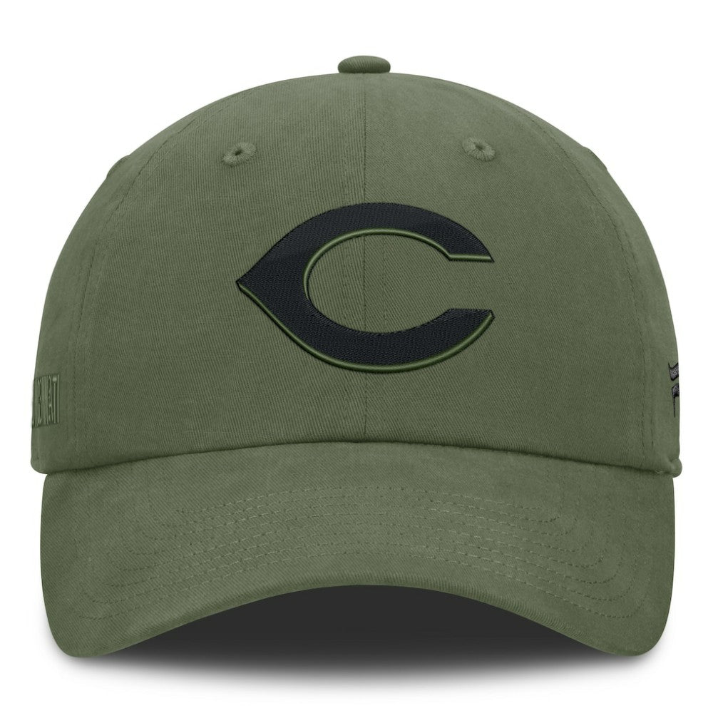 Cincinnati Reds Pine Rider Adjustable Hat - Olive