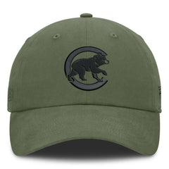 Chicago Cubs Pine Rider Adjustable Hat - Olive