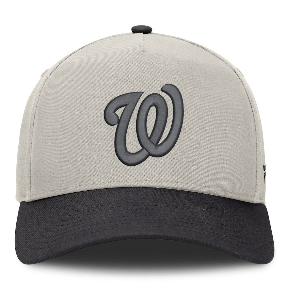 Washington Nationals Wonder A-Frame Adjustable Hat - Stone/Graphite