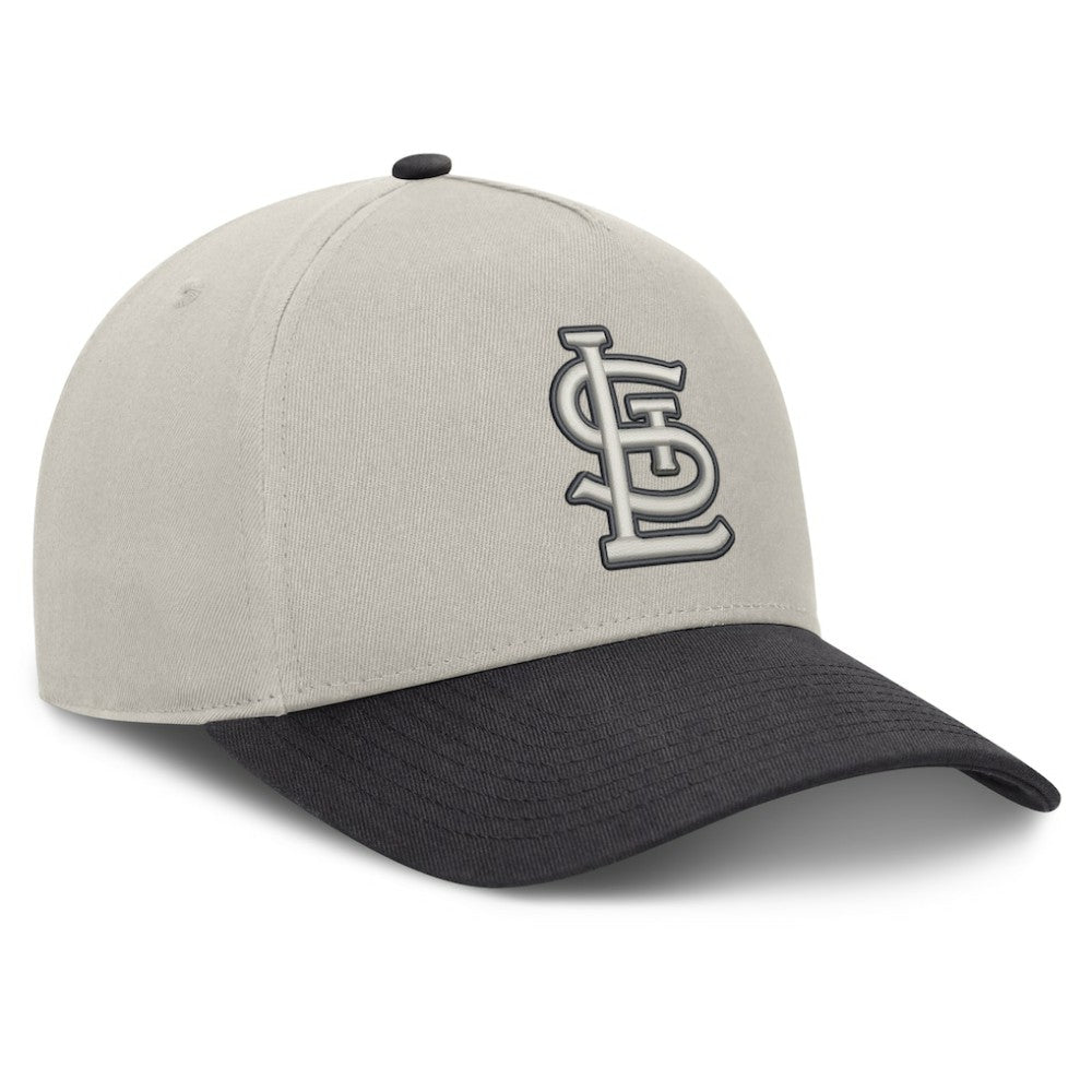 St. Louis Cardinals Wonder A-Frame Adjustable Hat - Stone/Graphite