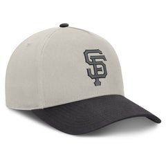 San Francisco Giants Wonder A-Frame Adjustable Hat - Stone/Graphite