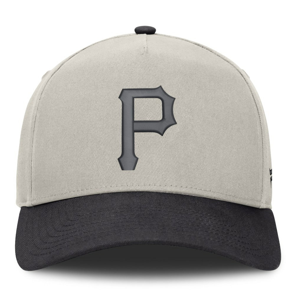 Pittsburgh Pirates Wonder A-Frame Adjustable Hat - Stone/Graphite