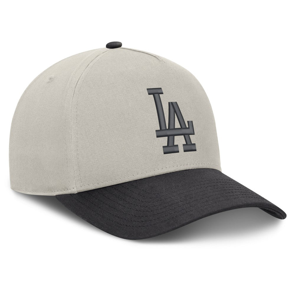 Los Angeles Dodgers Wonder A-Frame Adjustable Hat - Stone/Graphite