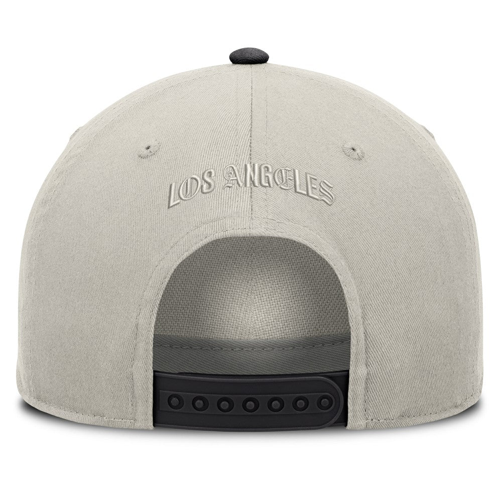 Los Angeles Dodgers Wonder A-Frame Adjustable Hat - Stone/Graphite