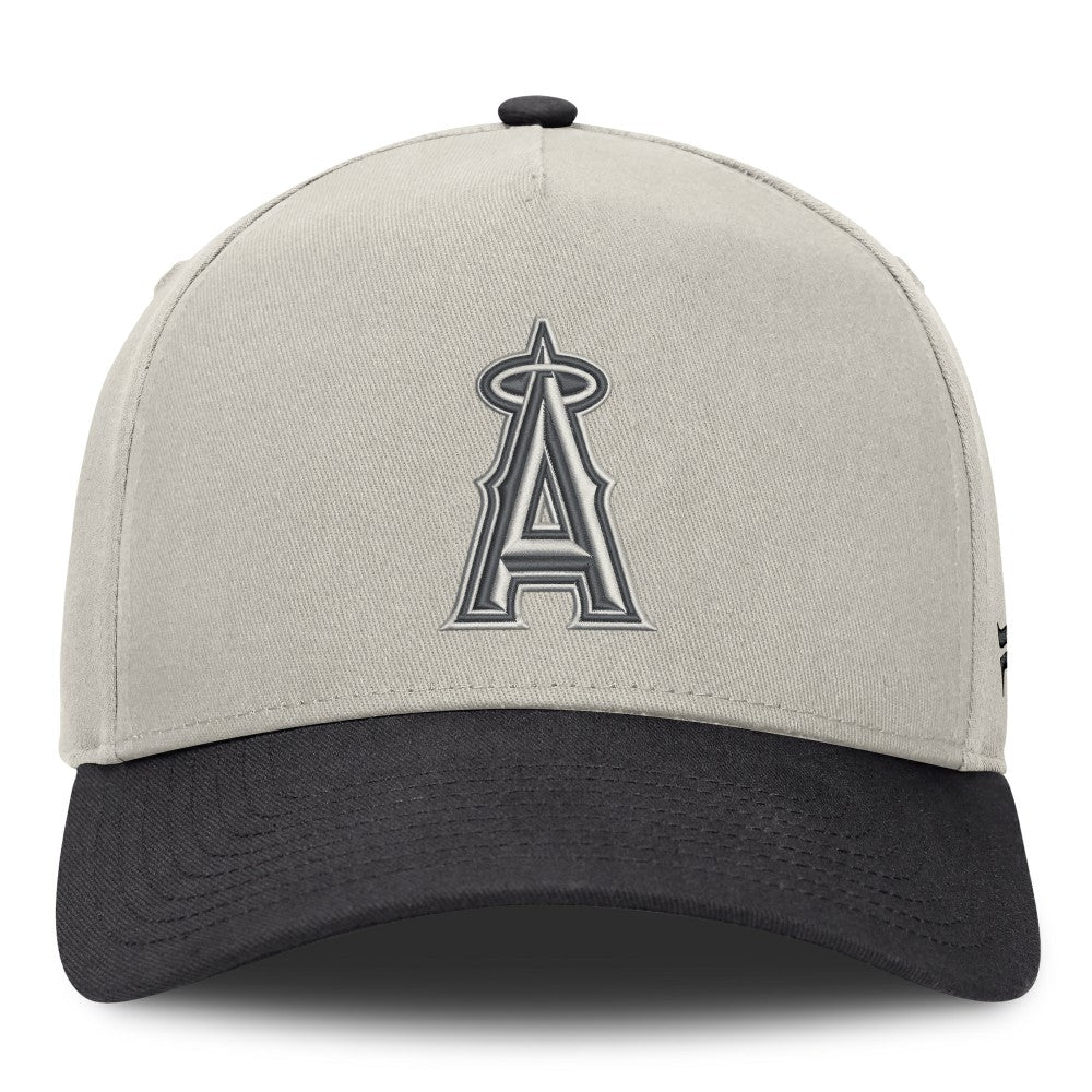 Los Angeles Angels Wonder A-Frame Adjustable Hat - Stone/Graphite