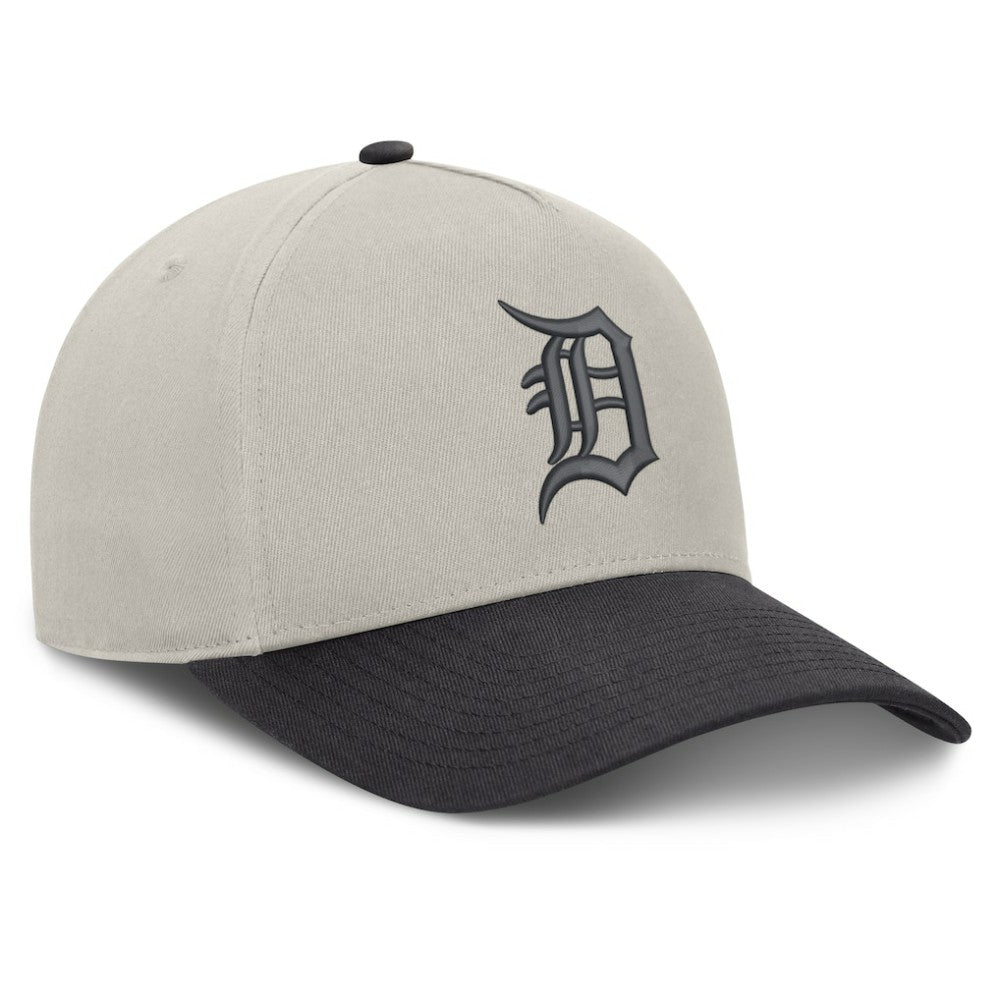 Detroit Tigers Wonder A-Frame Adjustable Hat - Stone/Graphite