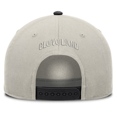 Cleveland Guardians Wonder A-Frame Adjustable Hat - Stone/Graphite