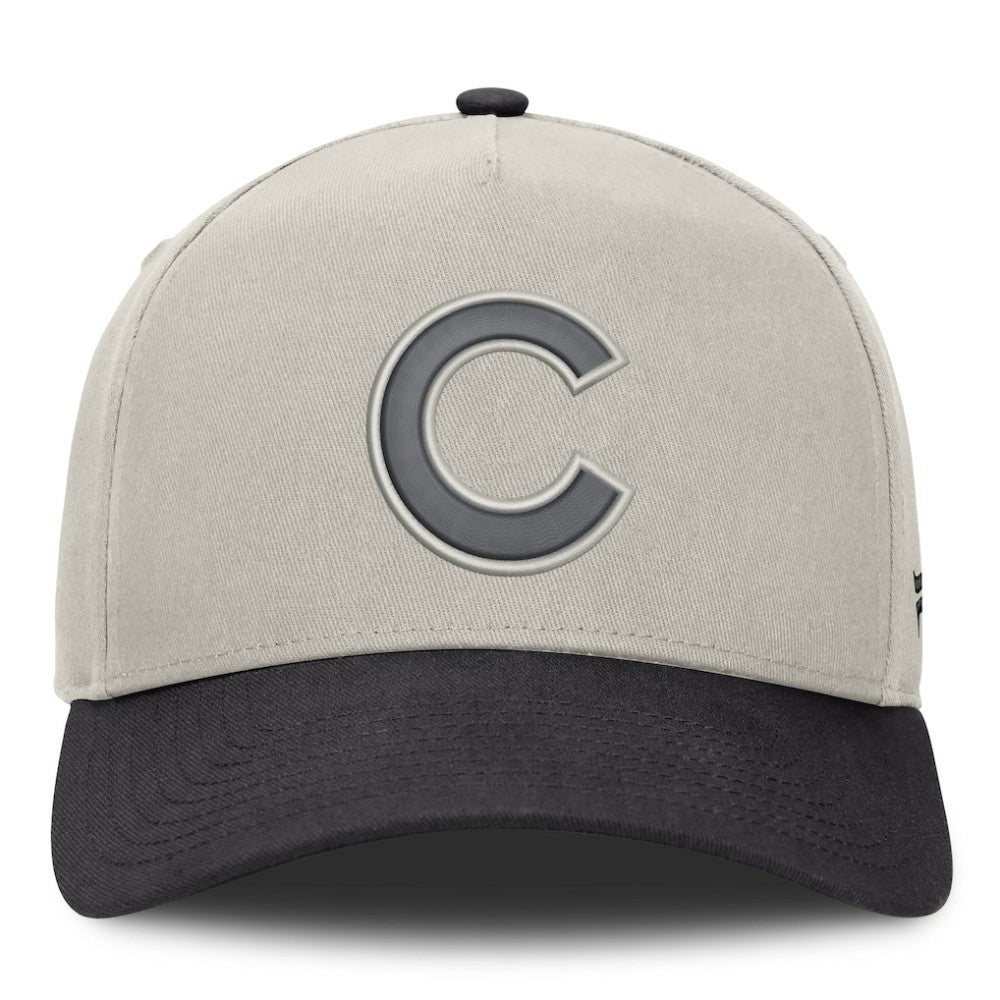 Chicago Cubs Wonder A-Frame Adjustable Hat - Stone/Graphite