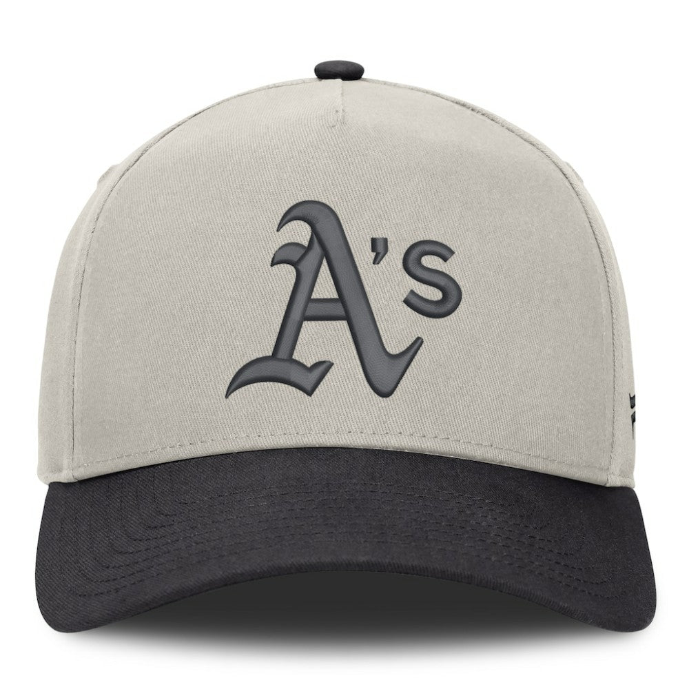 Athletics Wonder A-Frame Adjustable Hat - Stone/Graphite