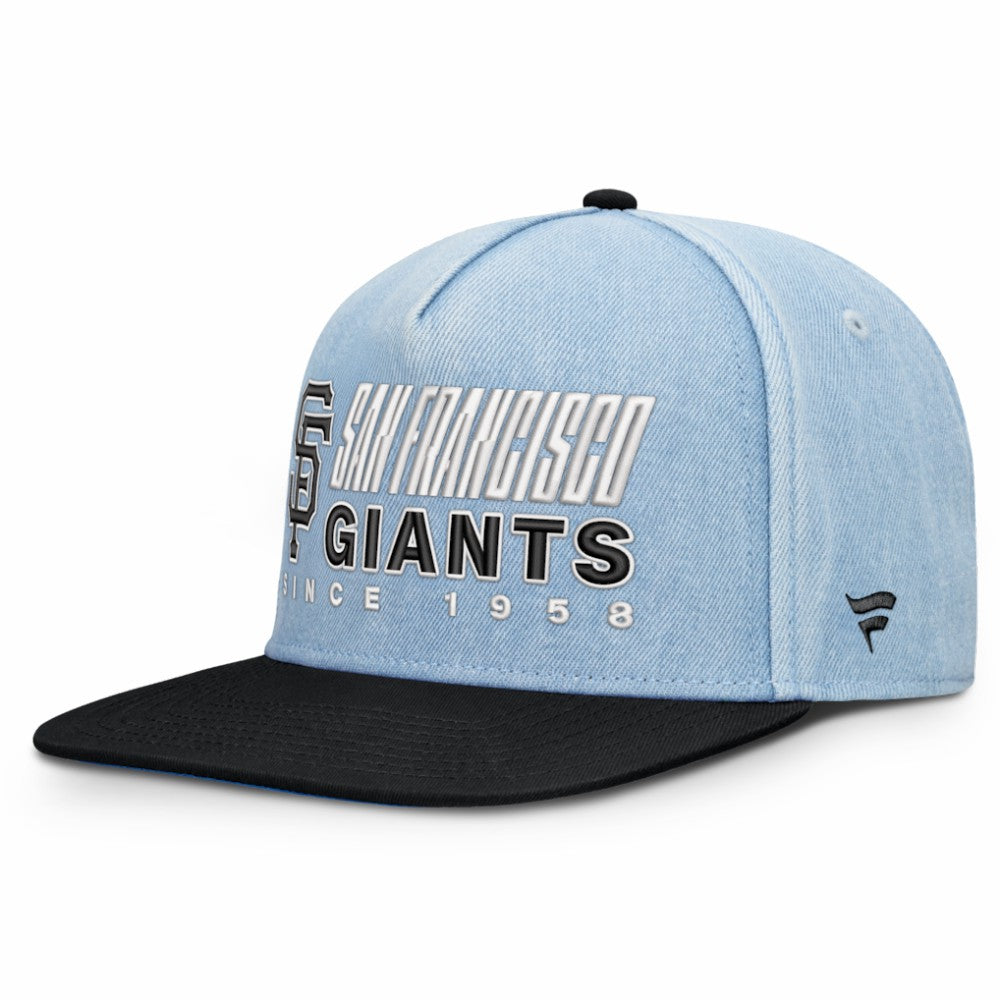 San Francisco Giants Twinbill Snapback Hat - Denim