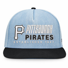 Pittsburgh Pirates Twinbill Snapback Hat - Denim