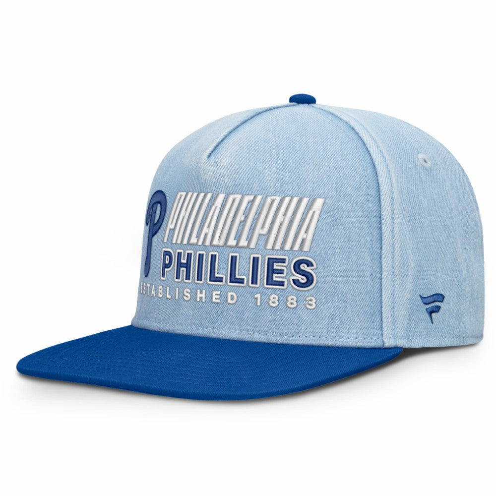 Philadelphia Phillies Twinbill Snapback Hat - Denim