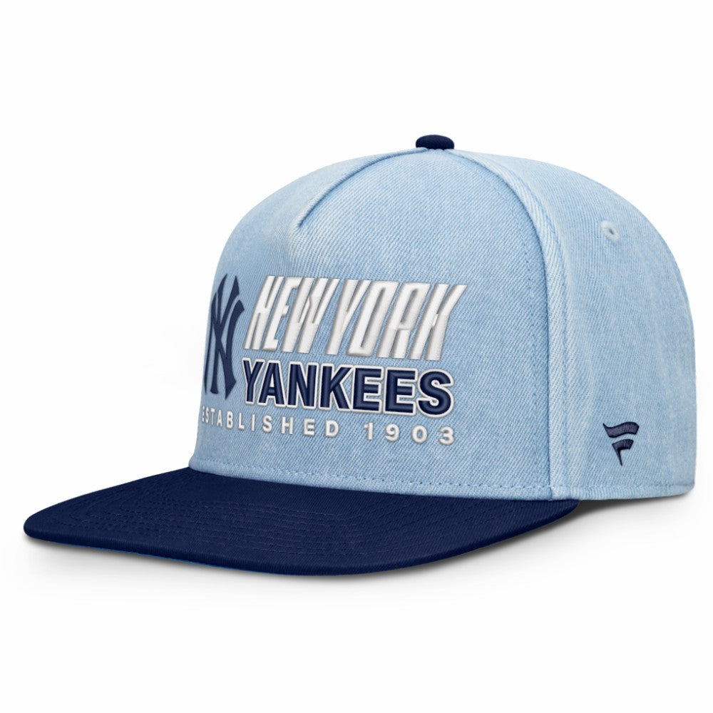 New York Yankees Twinbill Snapback Hat - Denim