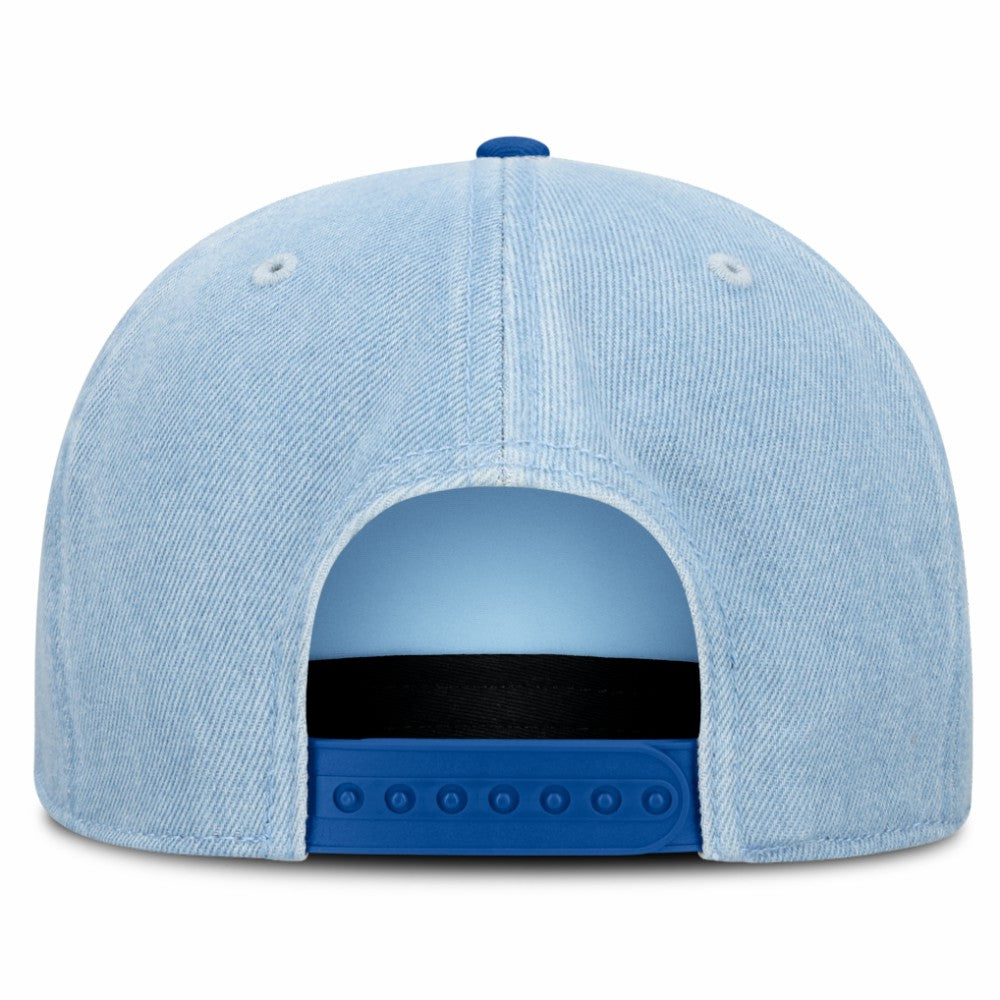 New York Mets Twinbill Snapback Hat - Denim