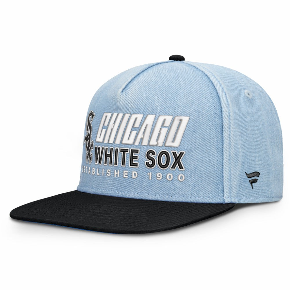Chicago White Sox Twinbill Snapback Hat - Denim