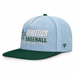 Athletics Twinbill Snapback Hat - Denim