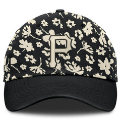 Pittsburgh Pirates Women's Blossom Adjustable Hat - Black