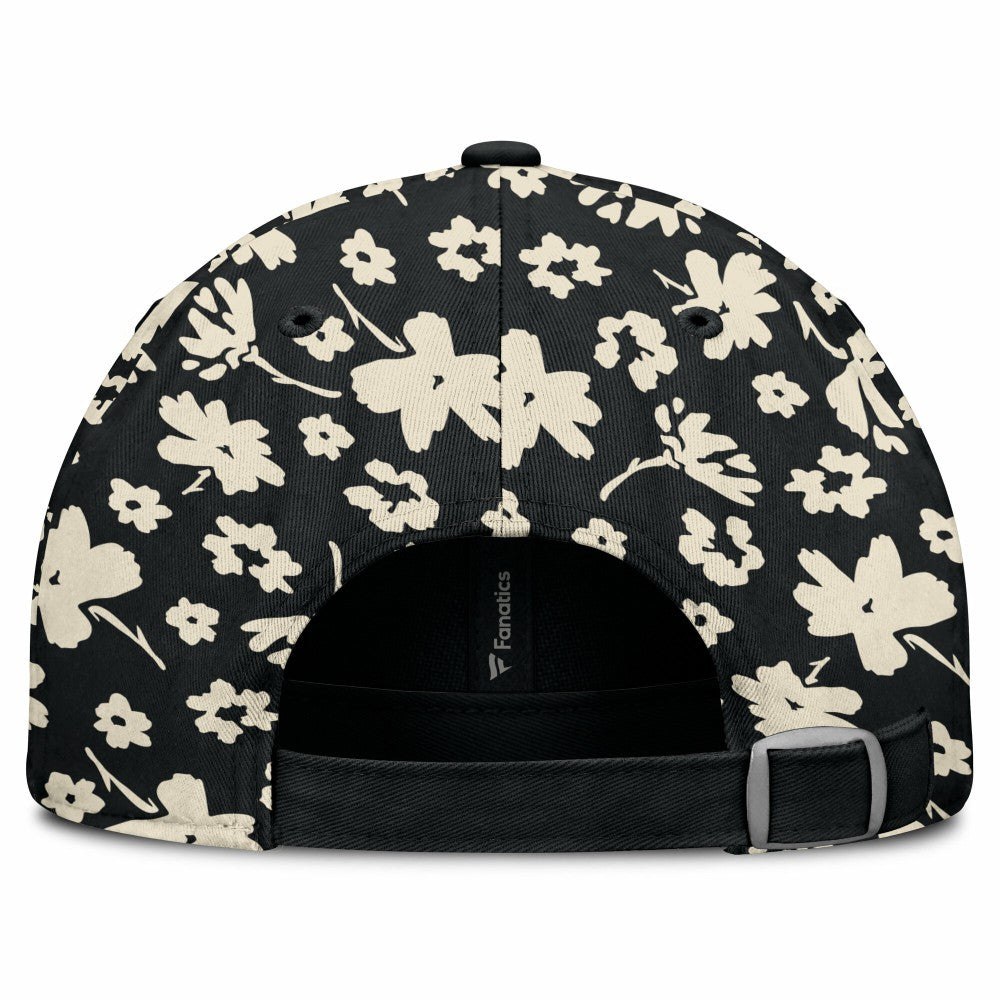 Miami Marlins Women's Blossom Adjustable Hat - Black