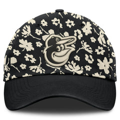 Baltimore Orioles Women's Blossom Adjustable Hat - Black