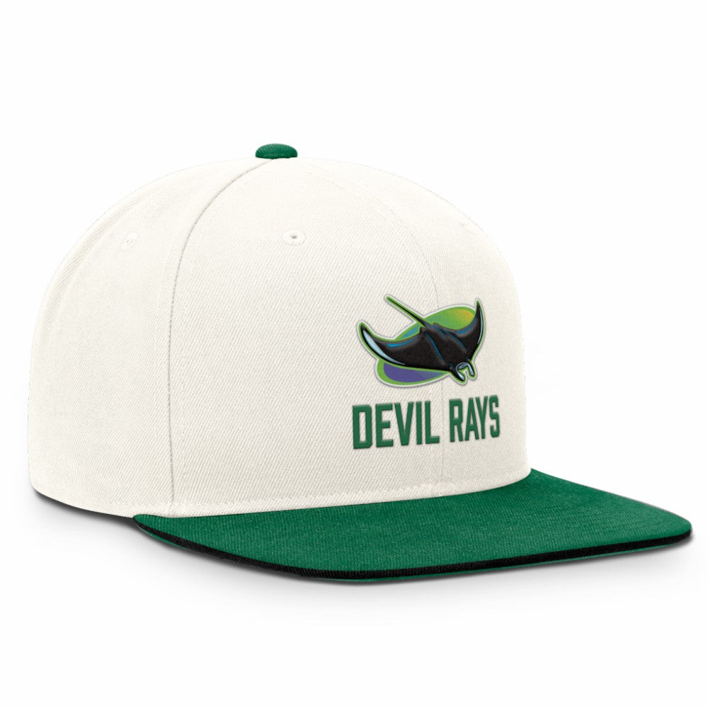 Tampa Bay Rays Cooperstown Pro Dri-FIT Snapback Hat - Cream/Green | Nike