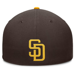 San Diego Padres Pick Off Fitted Hat - Brown